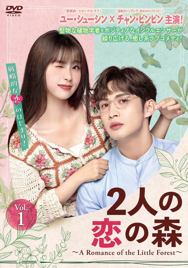 中国ドラマ「2人の恋の森 ～A Romance of the Little Forest～」DVD1のジャケット。