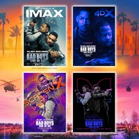 「バッドボーイズ RIDE OR DIE」ラージフォーマット上映の告知ポスタービジュアル。