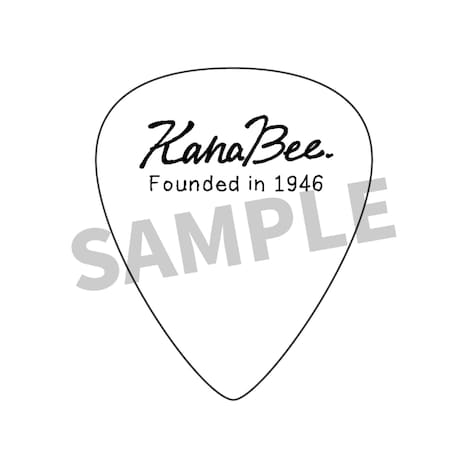 「数分間のエールを」第2弾入場者特典のオリジナルギターピック。