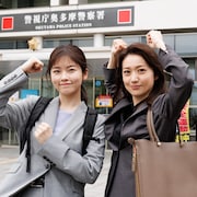 小芝風花、大島優子が強風の中「GO HOME」クランクイン、SnowMan阿部亮平はドキドキ
