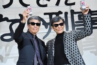 左から舘ひろし、柴田恭兵。