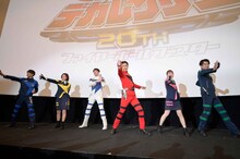 左から林剛史、木下あゆ美、吉田友一、さいねい龍二、菊地美香、伊藤陽佑。