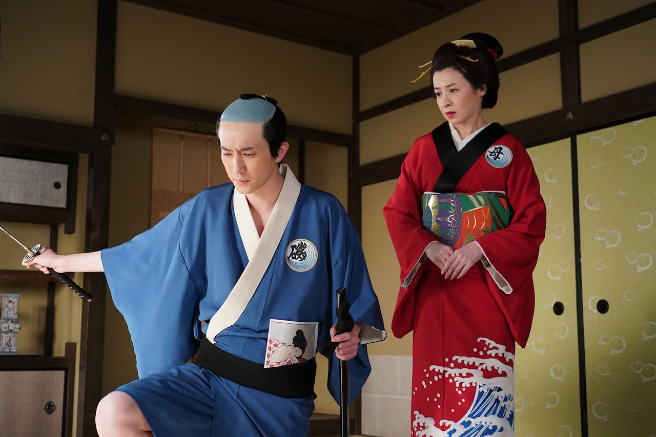 磯部磯兵衛物語～浮世はつらいよ～」場面写真 - 杉野遥亮と鈴木福が