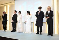 ドラマ「1122 いいふうふ」完成披露イベントの様子。