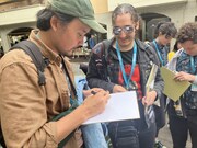 アヌシー国際アニメーション映画祭2024「Work in Progress」部門セッションの様子。