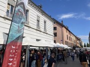 アヌシー国際アニメーション映画祭2024「Work in Progress」部門セッションの様子。