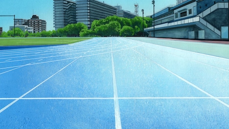 「ひゃくえむ。」背景美術