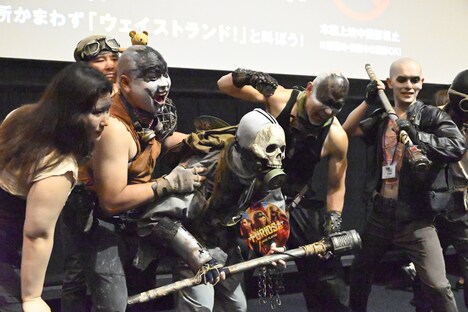 「マッドマックス：フュリオサ」応援上映の様子。