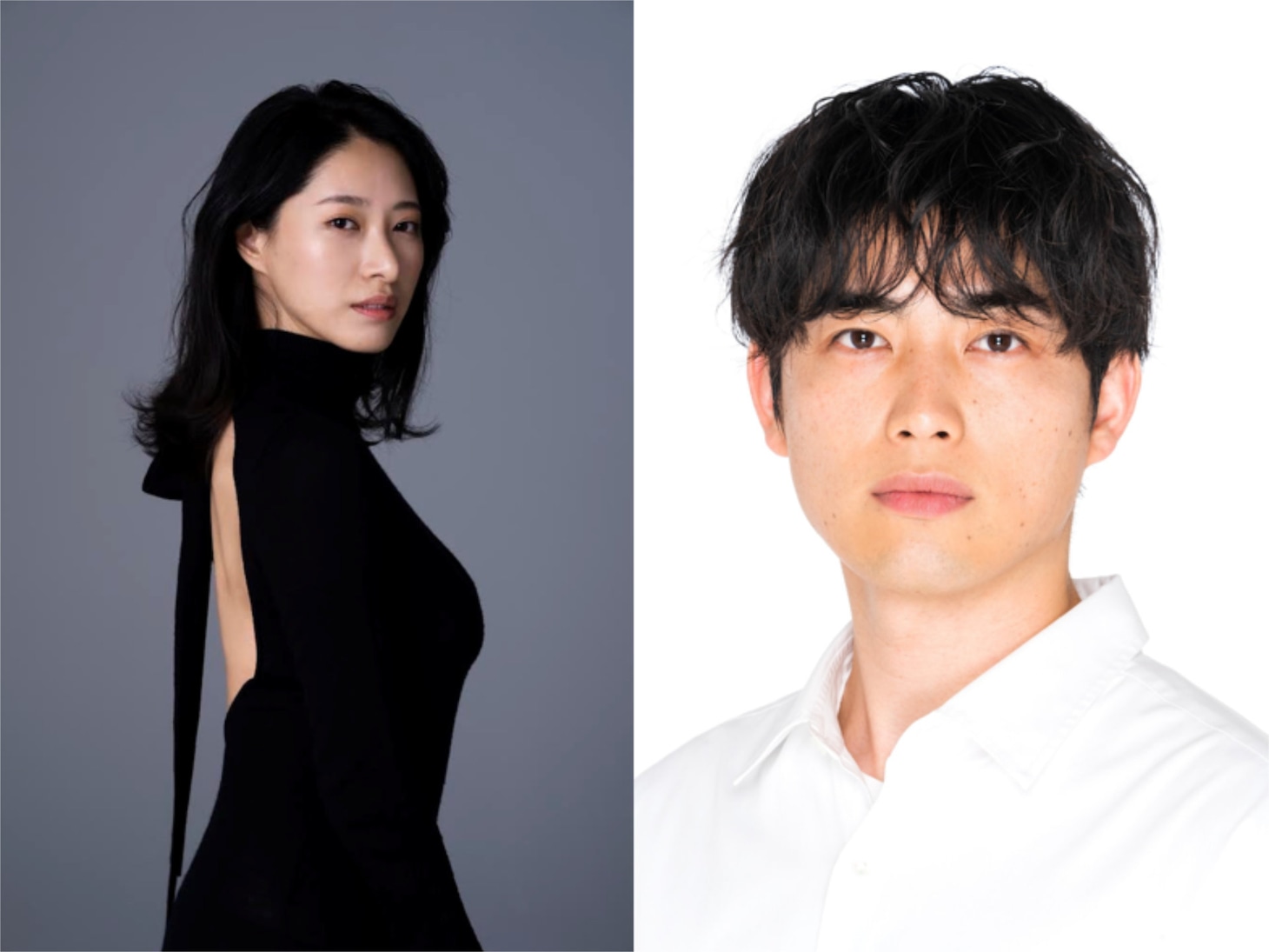 左から染谷有香、樫尾篤紀。