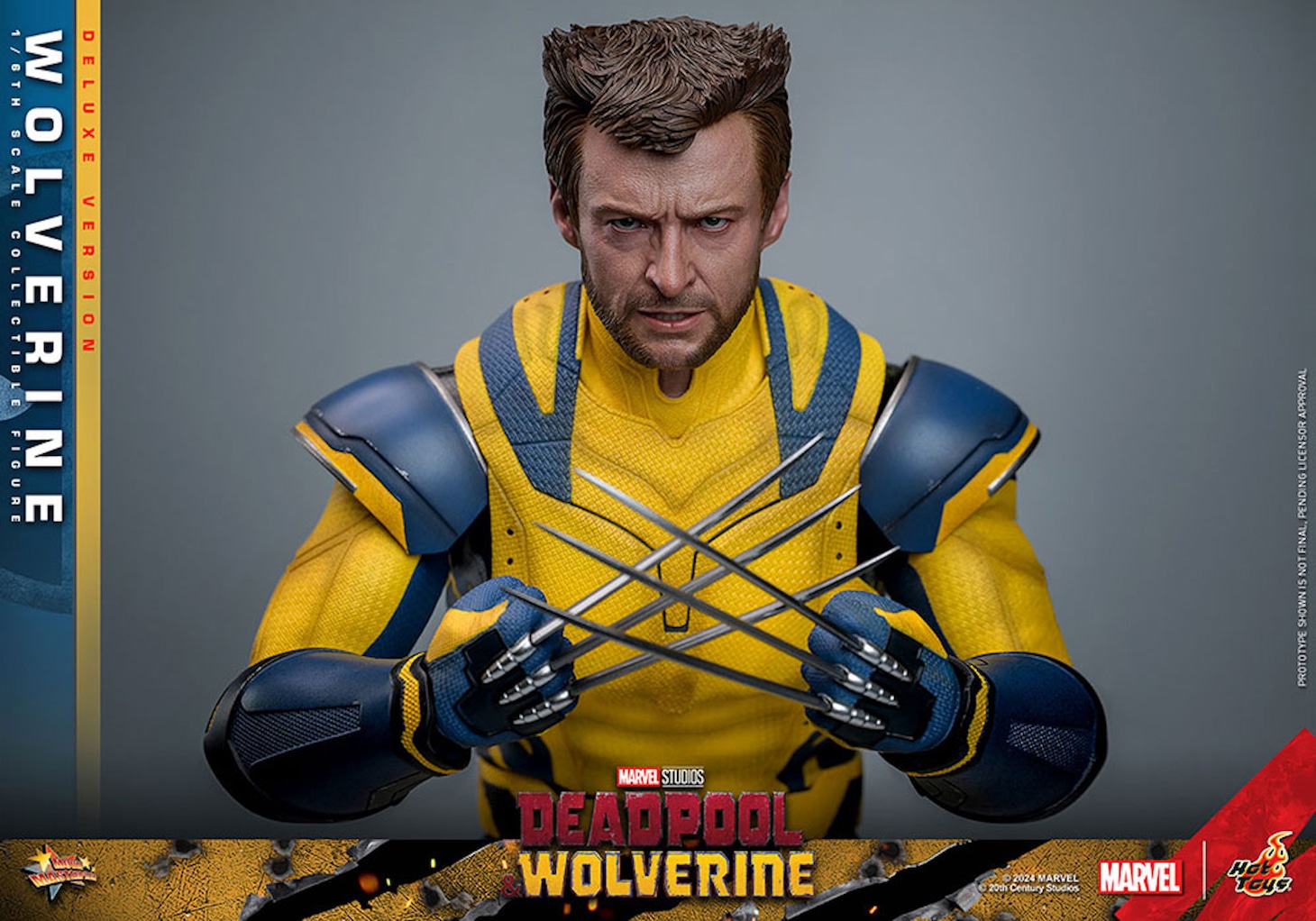 【ムービー・マスターピース】「デッドプール＆ウルヴァリン」1/6スケールフィギュア ウルヴァリン（ボーナスアクセサリー付き）