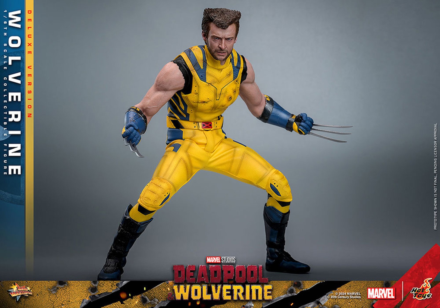 【ムービー・マスターピース】「デッドプール＆ウルヴァリン」1/6スケールフィギュア ウルヴァリン（ボーナスアクセサリー付き）