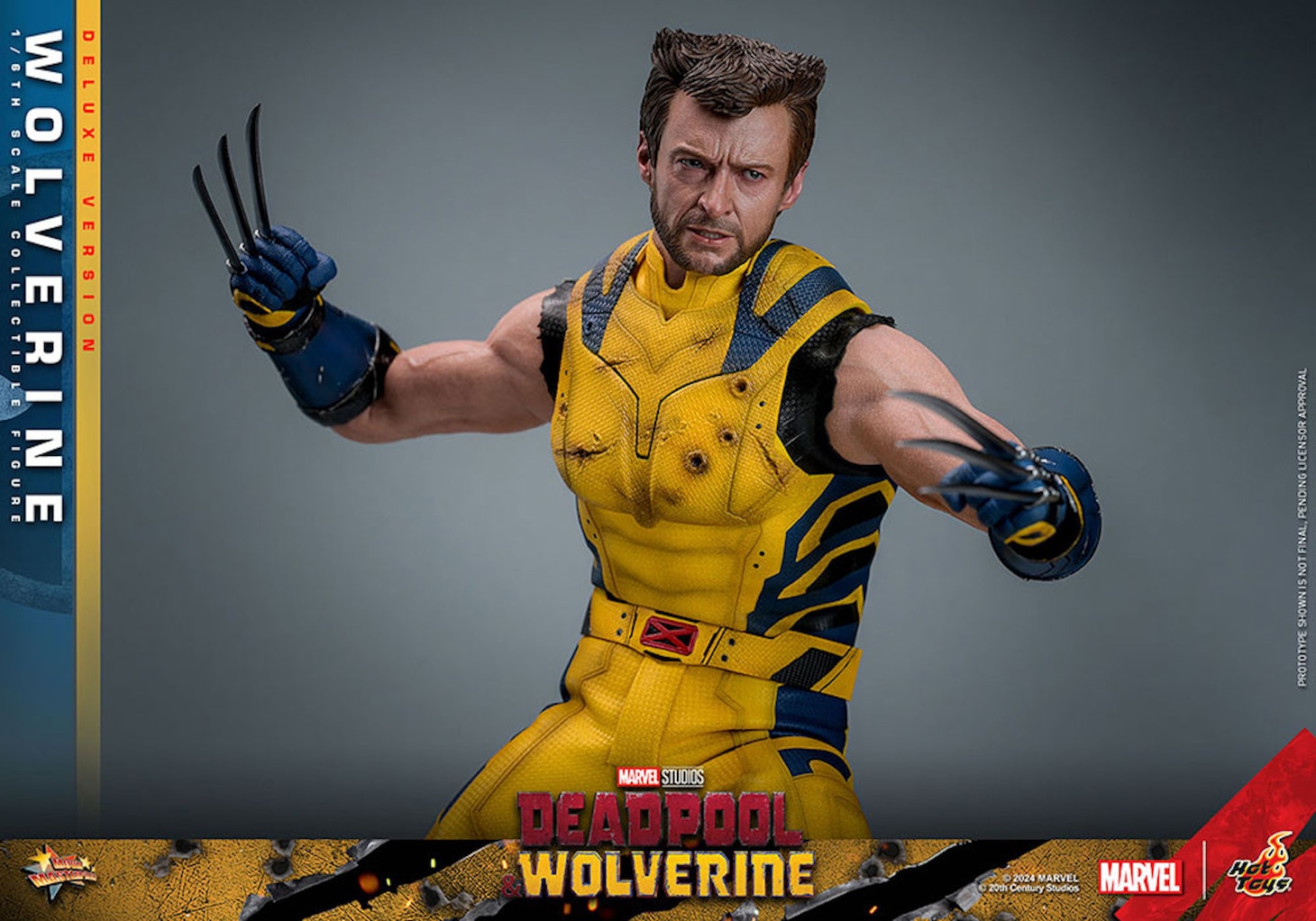 【ムービー・マスターピース】「デッドプール＆ウルヴァリン」1/6スケールフィギュア ウルヴァリン（ボーナスアクセサリー付き）