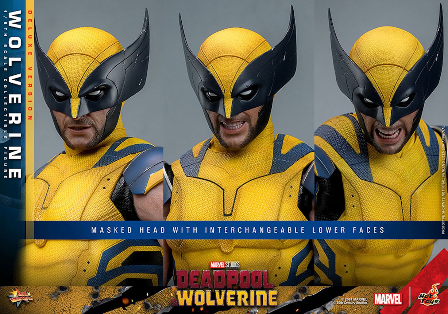【ムービー・マスターピース】「デッドプール＆ウルヴァリン」1/6スケールフィギュア ウルヴァリン（ボーナスアクセサリー付き）