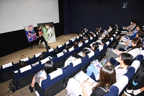 「ブルーピリオド」最速試写会の様子。公式サイトで一般募集された“宣伝部員”が来場した。