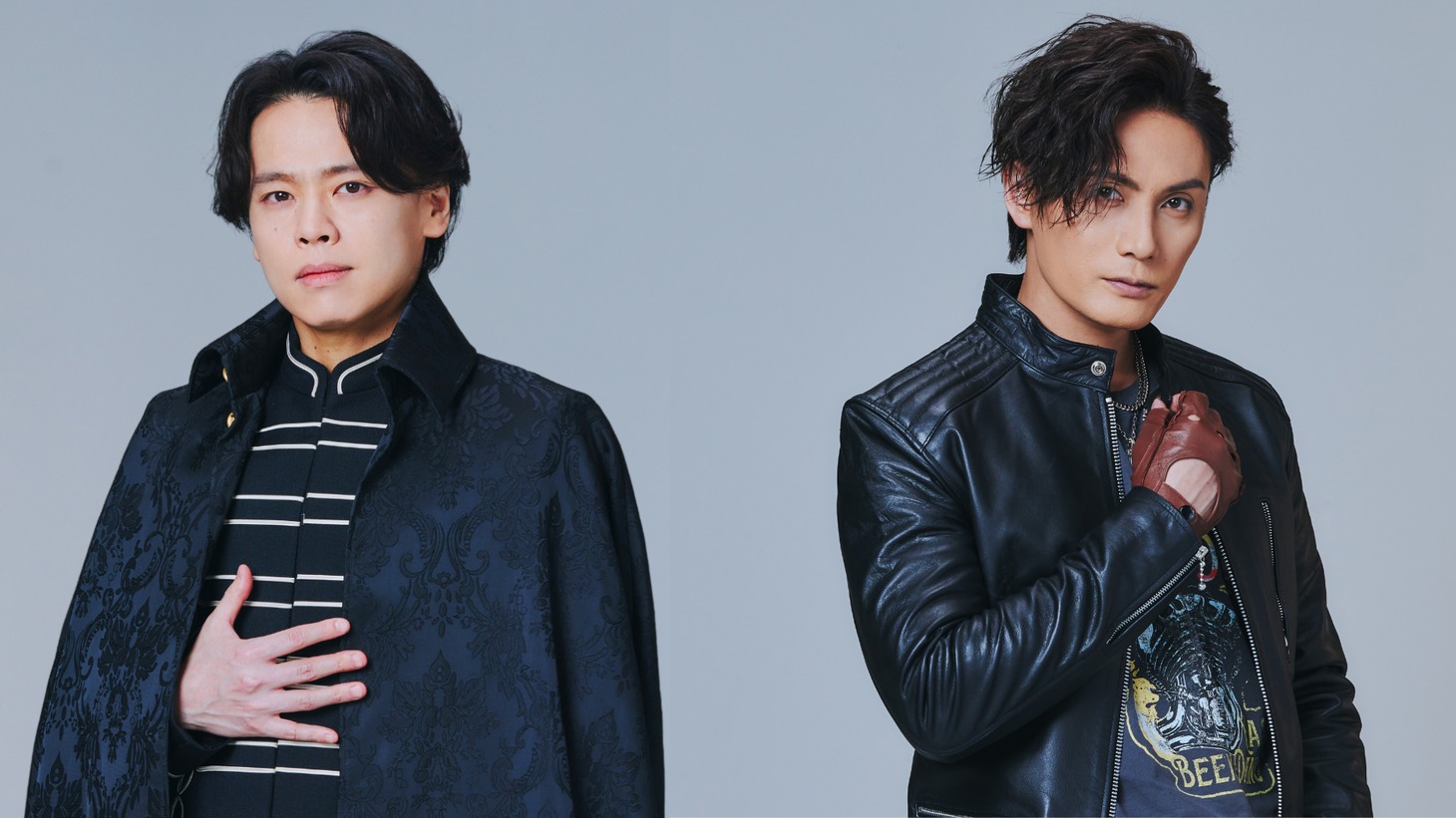 左から中川晃教、加藤和樹。