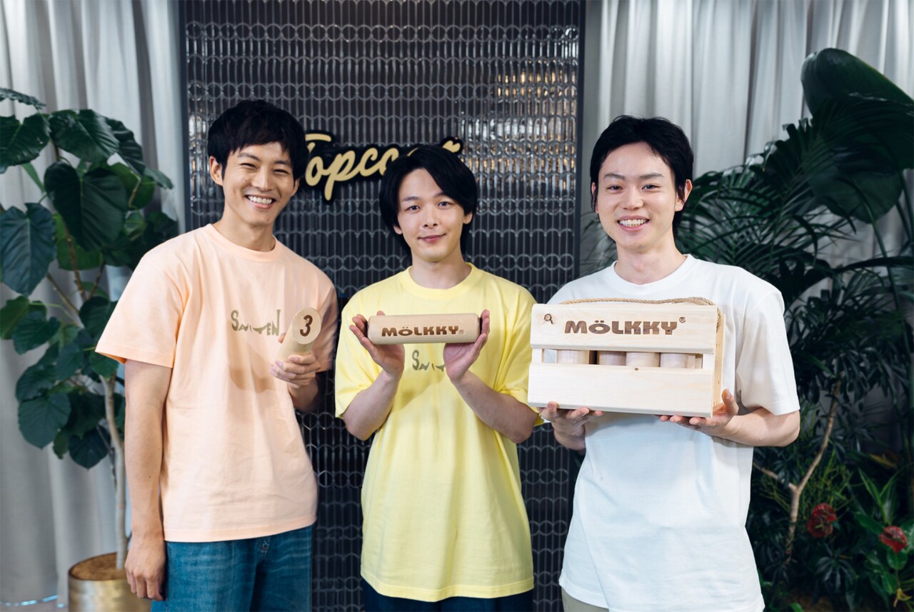 菅田将暉　中村倫也　TOPCOAT COLLECTION 松坂桃李 中村倫也、松坂桃李、菅田将暉がTopCoat夏祭りで次世代スポーツ
