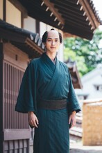 蔦屋重三郎を演じる横浜流星。