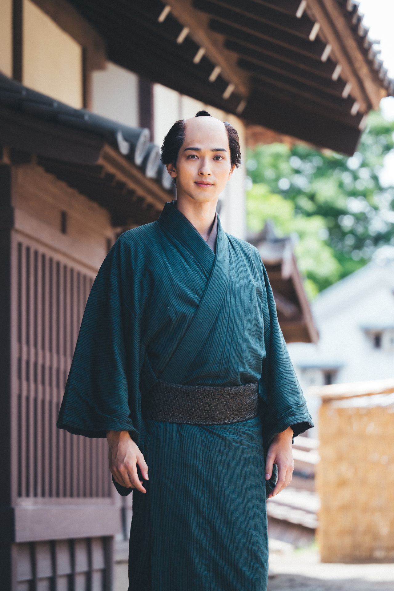 蔦屋重三郎を演じる横浜流星。