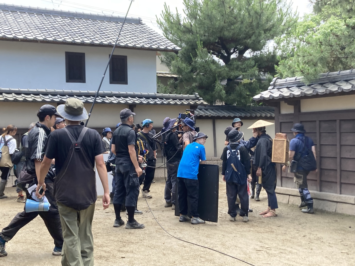 「べらぼう～蔦重栄華乃夢噺～」京都ロケの様子