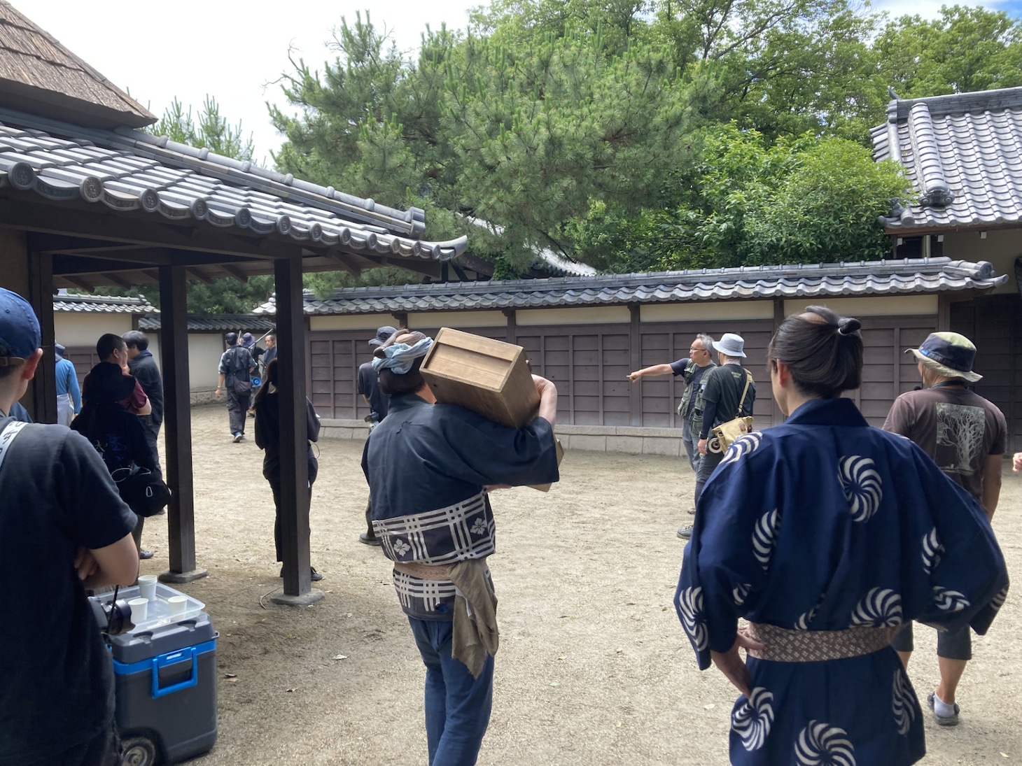 「べらぼう～蔦重栄華乃夢噺～」京都ロケの様子