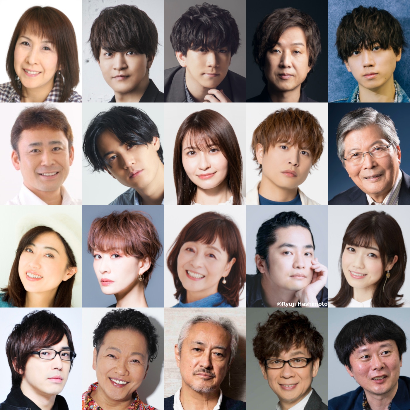 「ボイスシネマ 声優口演ライブ2024 in 有楽町」の出演者たち。