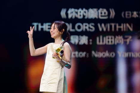 第26回上海国際映画祭に参加した山田尚子。