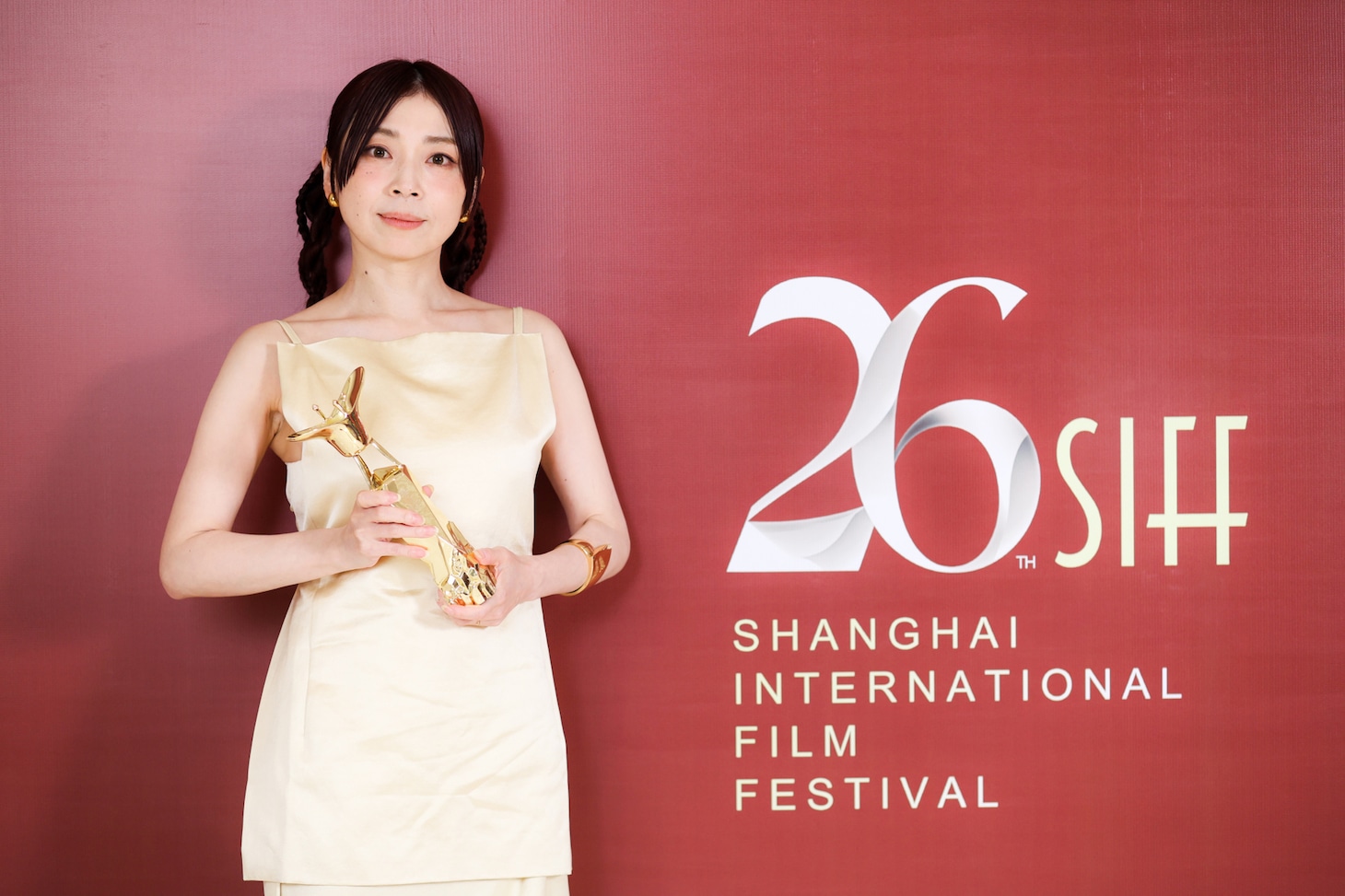 第26回上海国際映画祭に参加した山田尚子。