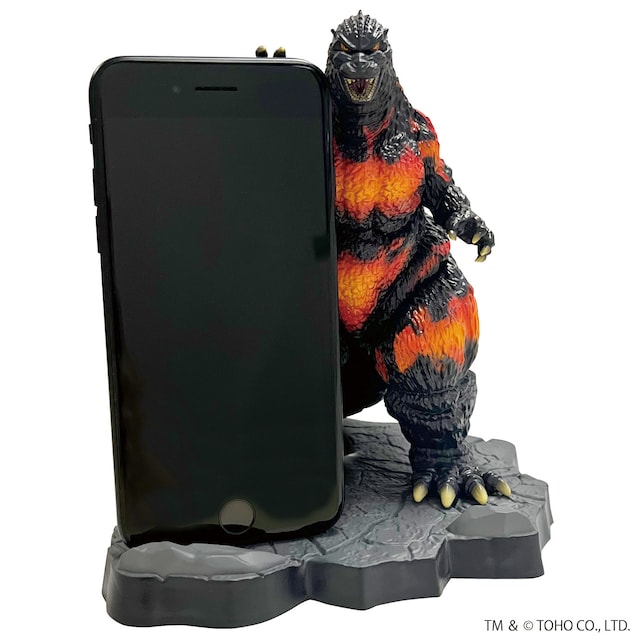 「DESKTOP MONSTER ゴジラ（1995）モバイルスタンド」イメージ（税込7700円）