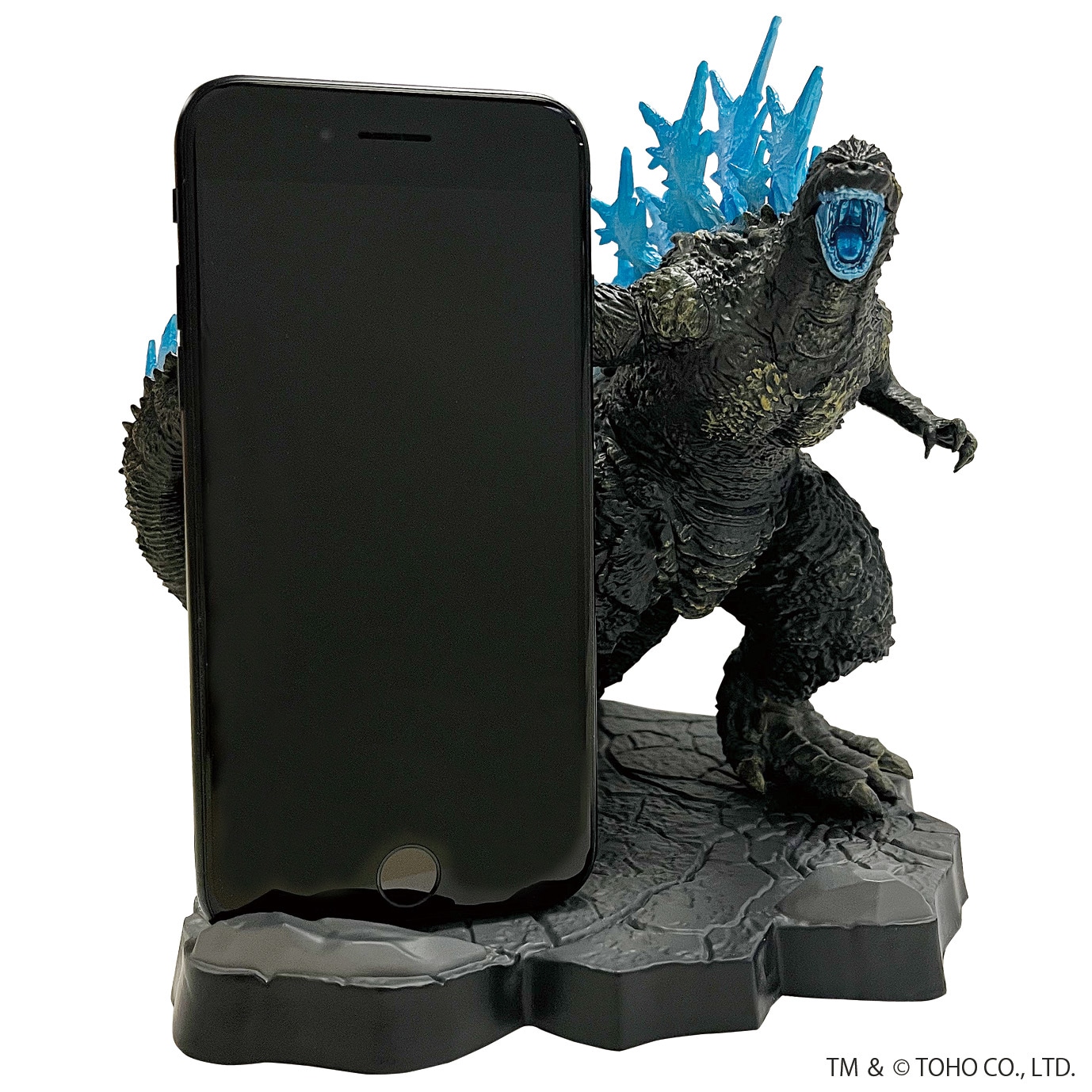 「DESKTOP MONSTER ゴジラ（2023）モバイルスタンド 熱線放射バージョン」イメージ（税込7700円）