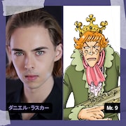 左からダニエル・ラスカー、Mr.9。