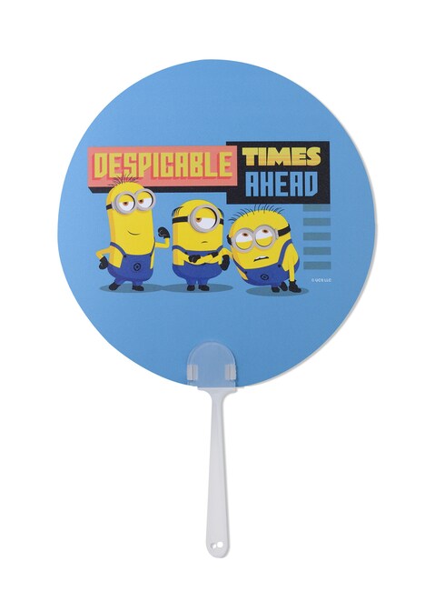 「サマーラッキーバッグ」に封入されるミニうちわのビジュアル。