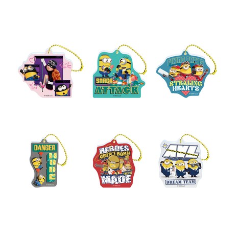 「怪盗グルーのミニオン超変身 アクリルキーホルダー」商品画像