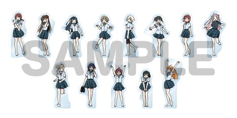 ムビチケ前売特典となるダイカットクリアカードのビジュアル。