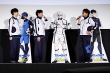 左から浦和希、島崎信長、興津和幸。