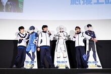 左から浦和希、島崎信長、興津和幸。