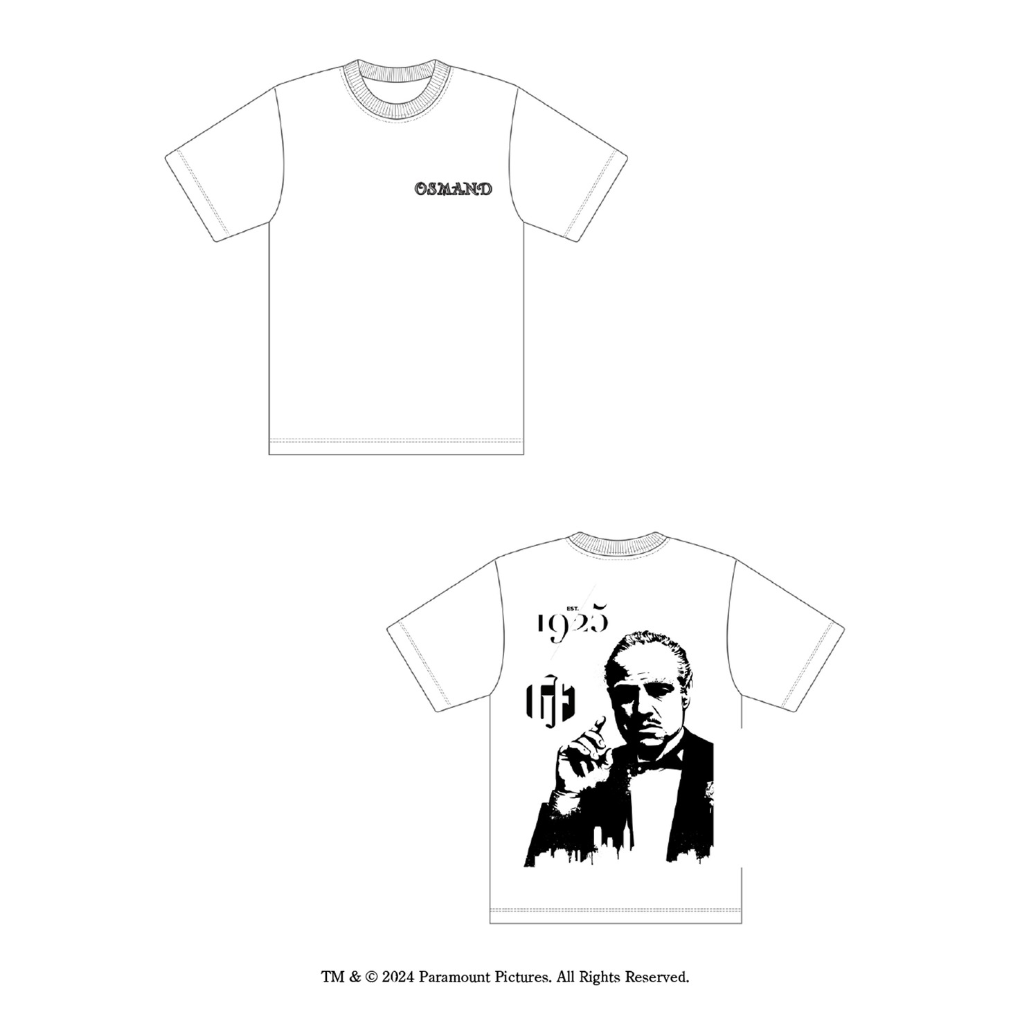ゴッドファーザーTシャツ03（税込3800円）