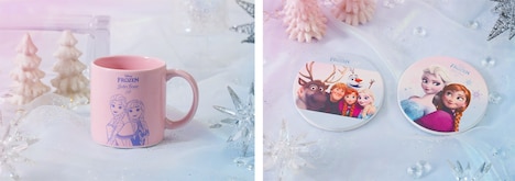 左からマグカップ（税込2200円）、白雲石コースター（税込各1320円）