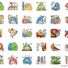 「君たちはどう生きるか」インコマン、インコ大王、青サギ、ペリカンのスタンプ発売