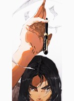 いまむーによる「新米記者トロッ子 私がやらねば誰がやる！」イラスト。