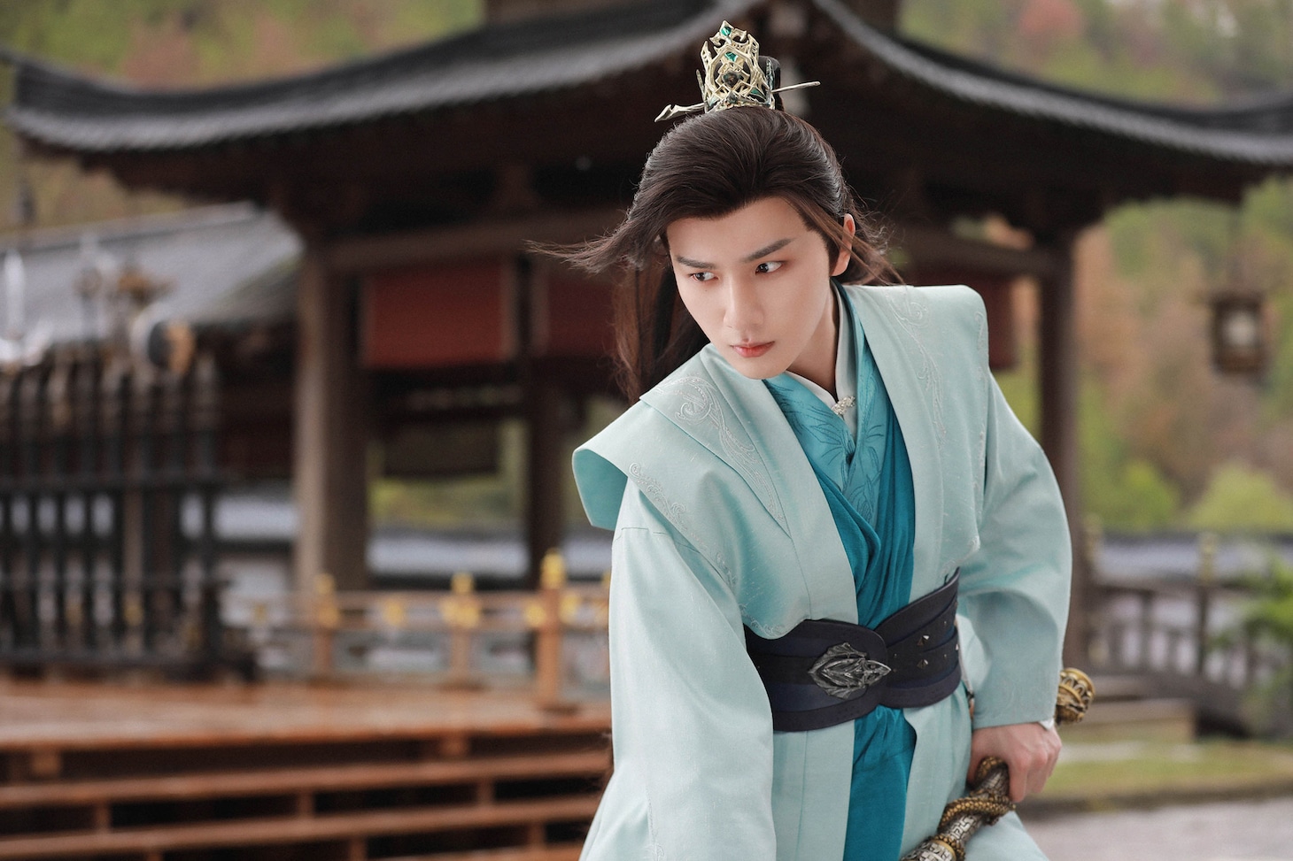 中国ドラマ「少年歌行～Beginning of the Legend～」より、リー・ホンイー（李宏毅）演じる蕭瑟（しょうしつ）。