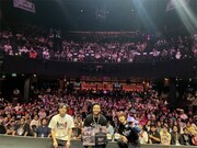 「Warner Bros. Japan presents
“Suicide Squad ISEKAI” and “Batman Ninja vs. Yakuza League”」の様子。