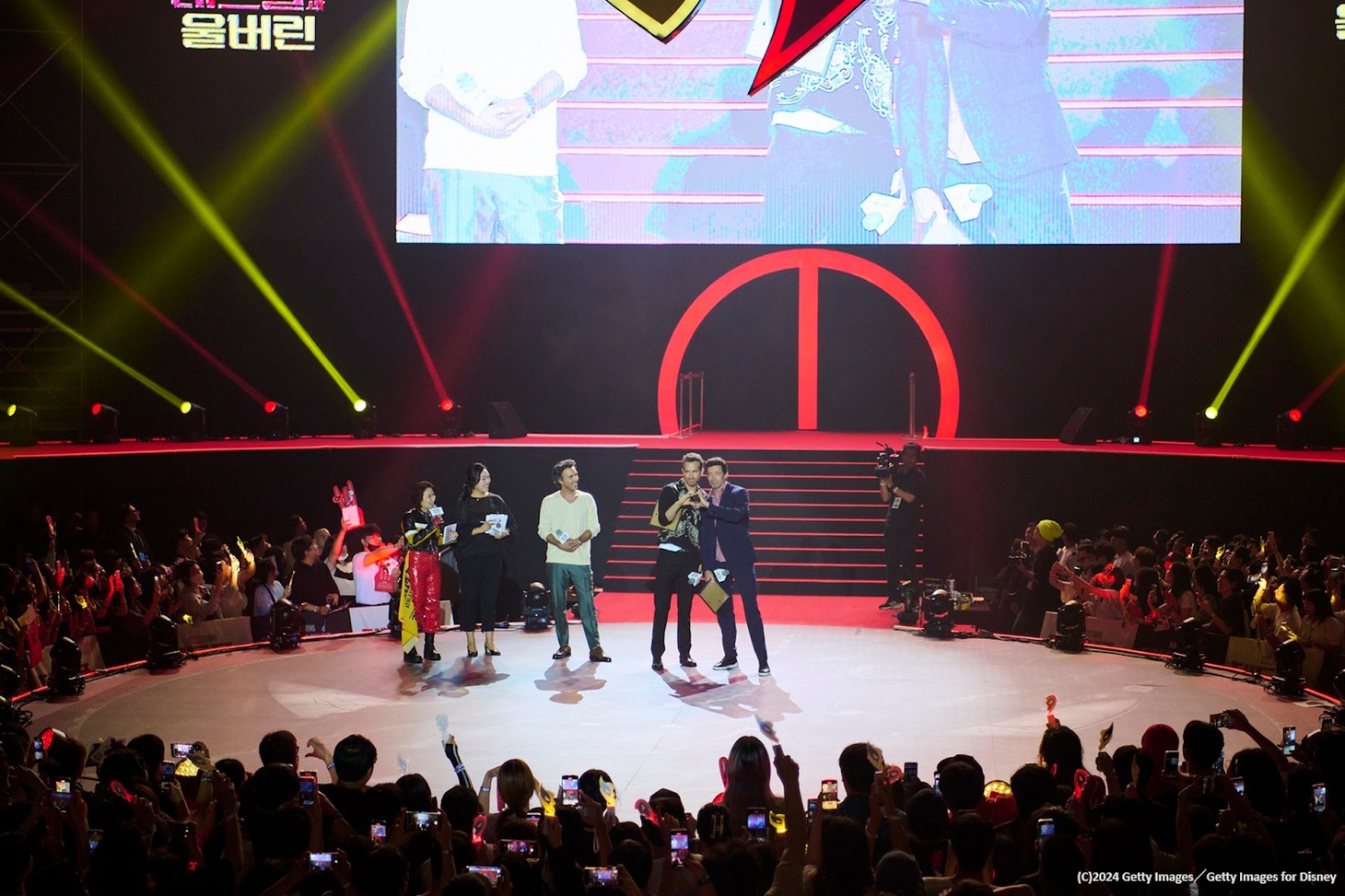 「デッドプール＆ウルヴァリン」韓国ファンイベントの様子。