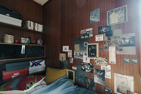 「ブルーピリオド」撮影現場より、美術を始める前の矢口八虎の部屋。