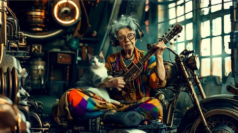 「グランマレビト」場面カット