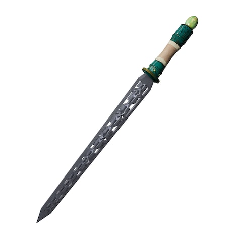 「憑依」小道具である“霊を貫通することのできる七星剣”。