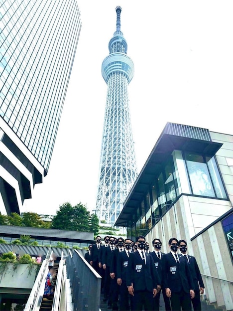 東京ソラマチに現れたハンター。