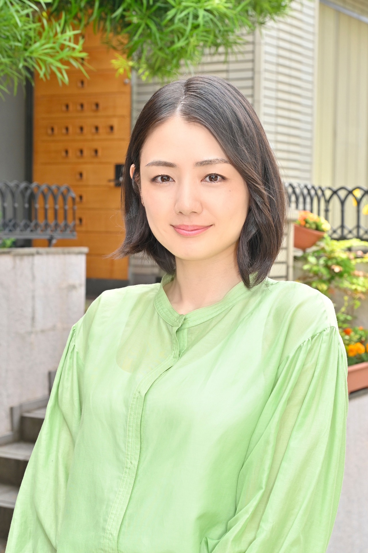 和美役の片山萌美。