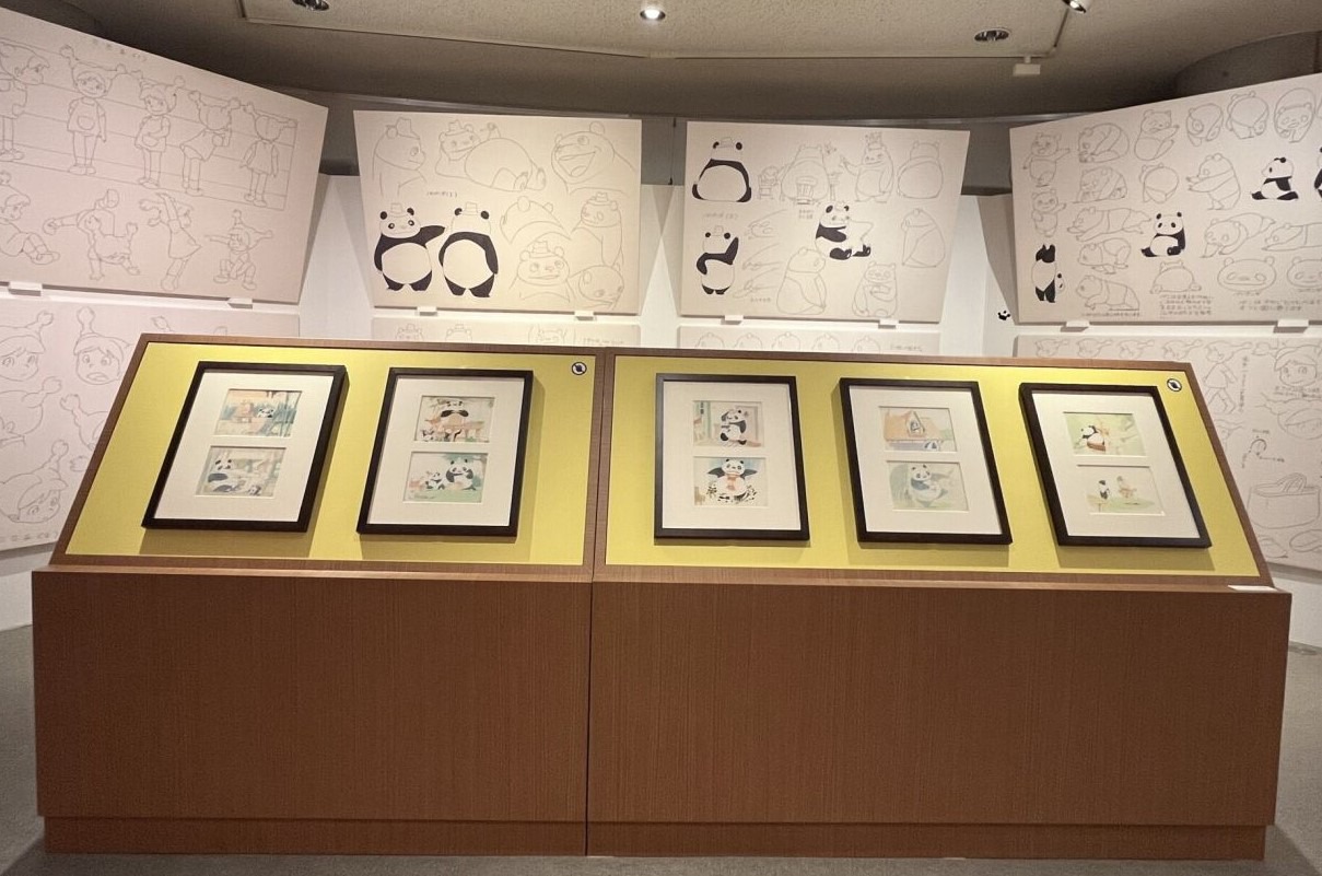 「パンダコパンダ展」の展示イメージ。