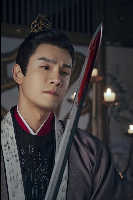 中国ドラマ「覆流年 復讐の王妃と絶えざる愛」より、ジン・チャオ（経超）演じる穆澤。