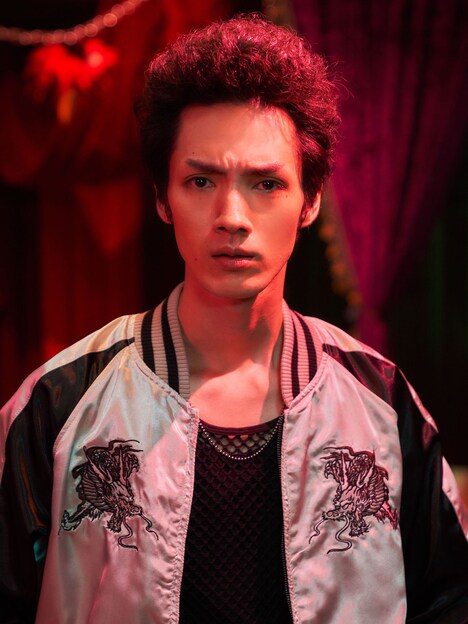 蓮役の清水尋也。